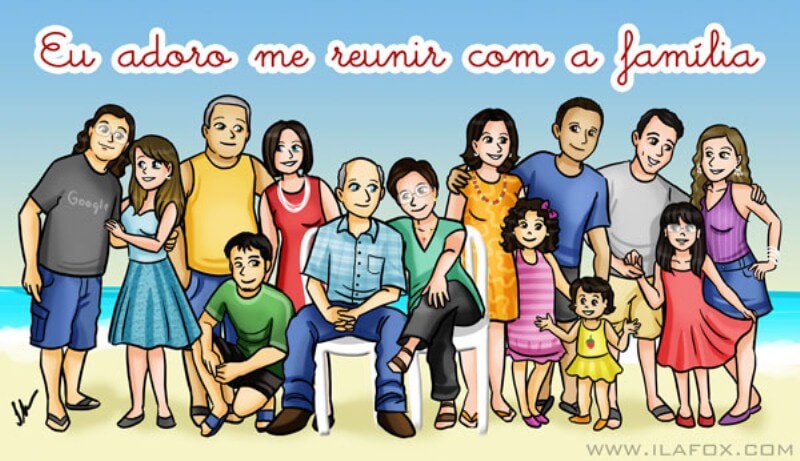 Бразильская семья